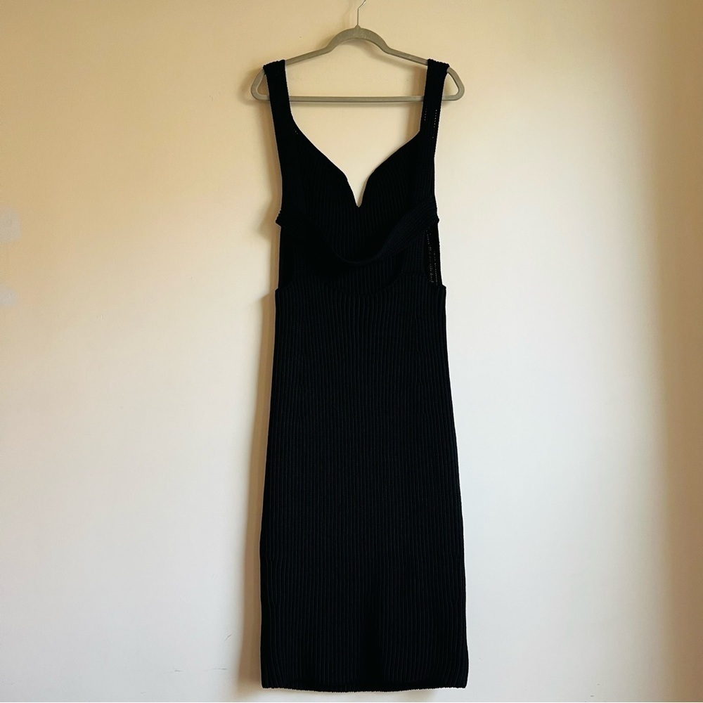 Khaite The Alessia Dress in Black - Picture 13 of 16